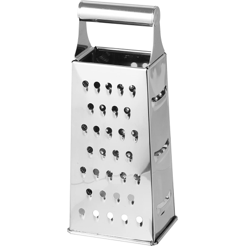 FACKELMANN GRATER 4 SIDES STAINLESS STEEL 20 CM FACKELMANN GRATER 4 SIDES STAINLESS STEEL 20 CM